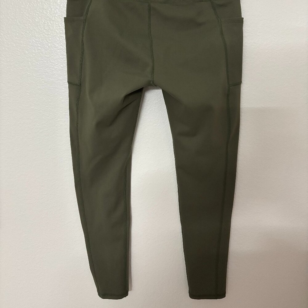 Rounded Concealed Carry Leggings - Python Green -… - image 4